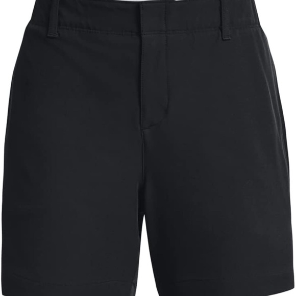 Under Armour Women's Links Shorty Shorts Black - 3.5” - Picture 4 of 9